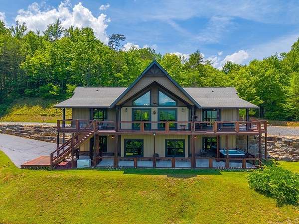 1.72 Acres of Land with Home for Sale in Whittier, North Carolina