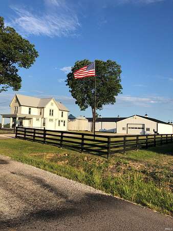 1.8 Acres of Land with Home for Sale in Mount Vernon, Indiana