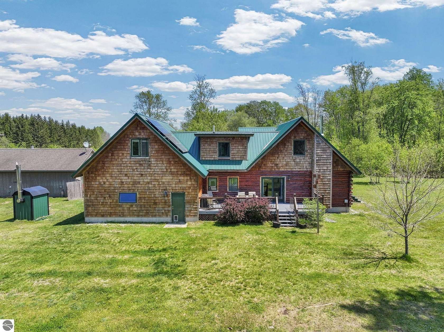 10 Acres of Land with Home for Sale in Manton, Michigan
