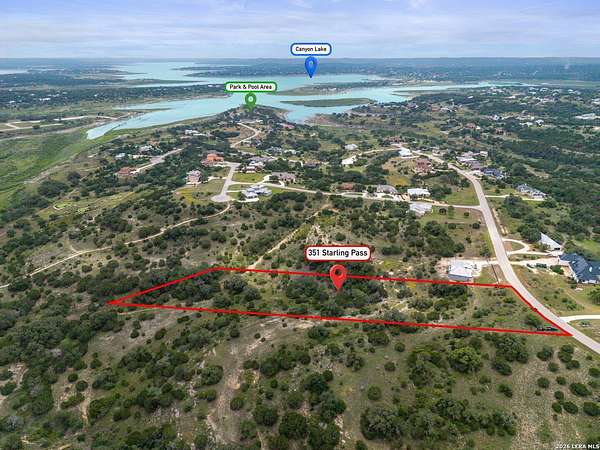3.9 Acres of Residential Land for Sale in Spring Branch, Texas