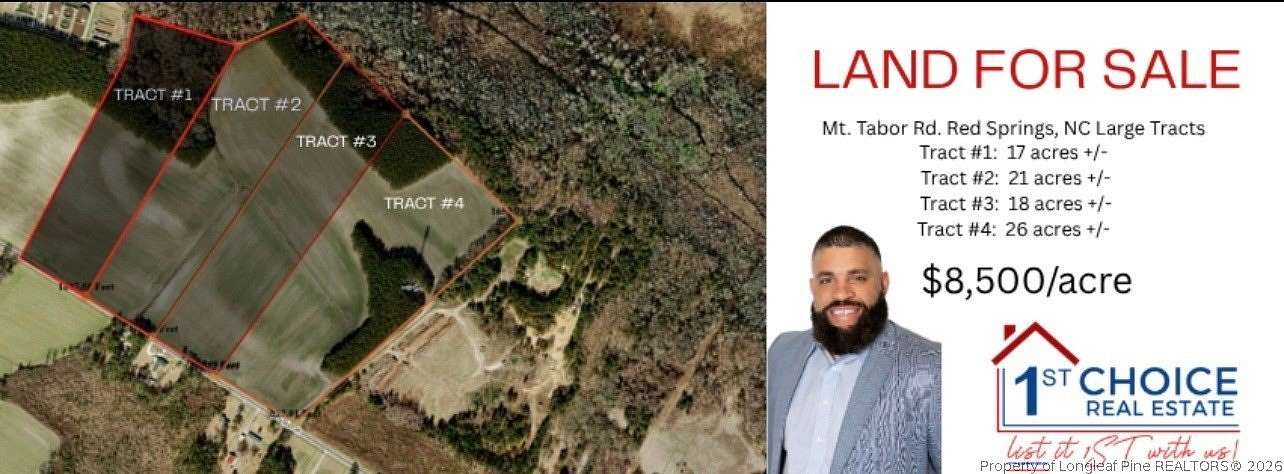 17 Acres of Land for Sale in Red Springs, North Carolina