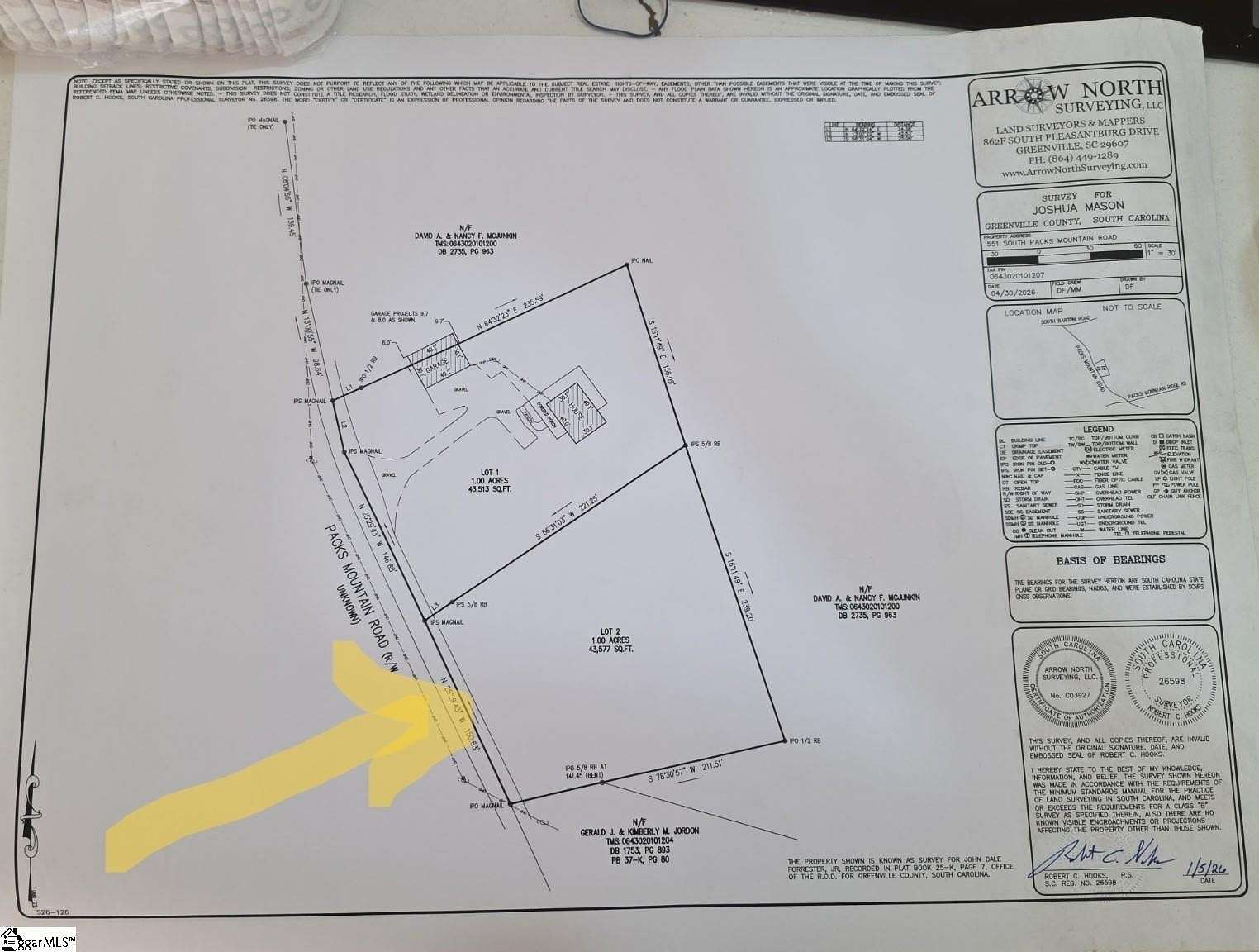 1 Acre of Residential Land for Sale in Taylors, South Carolina