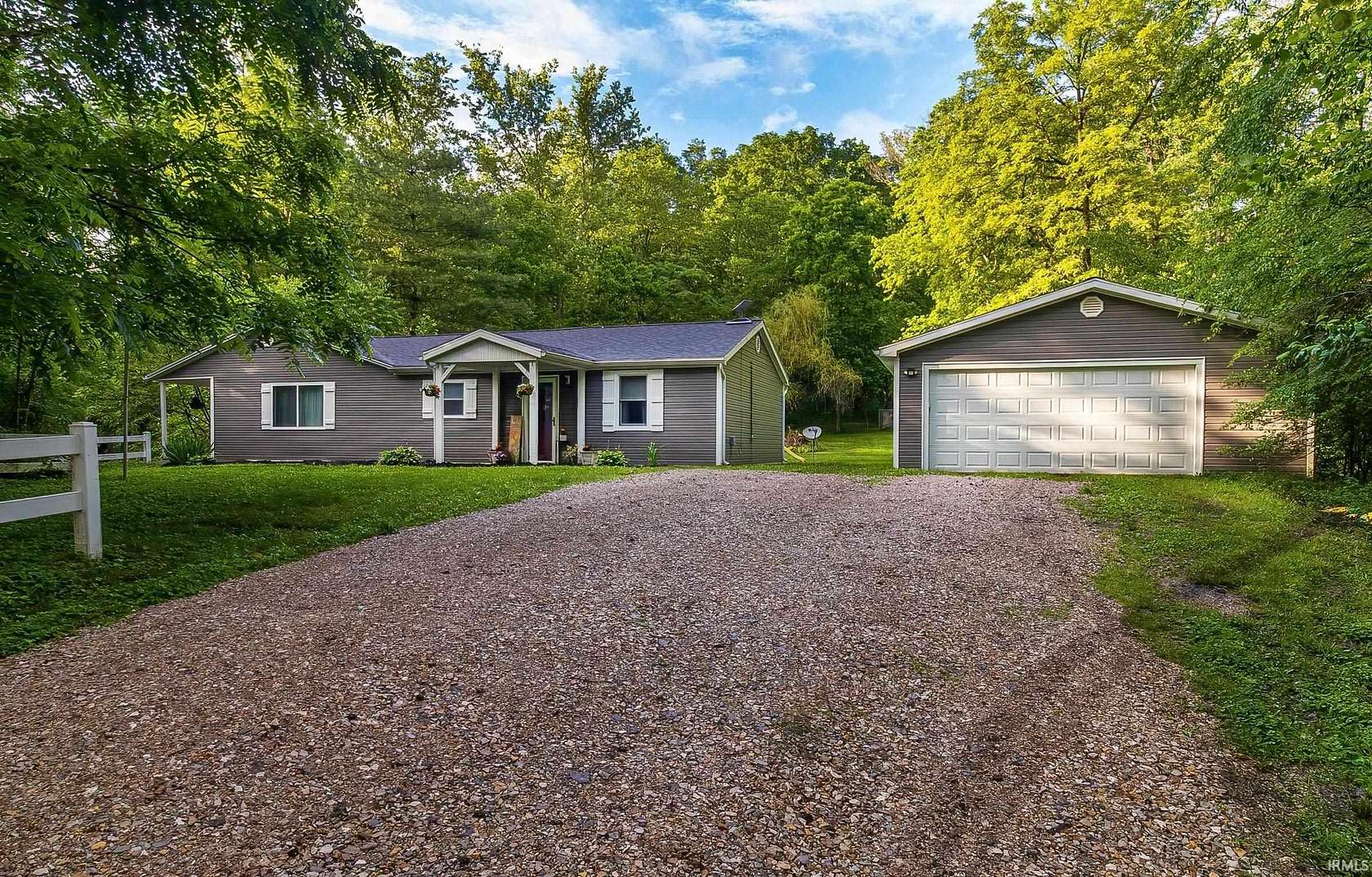 5.34 Acres of Land with Home for Sale in Boonville, Indiana