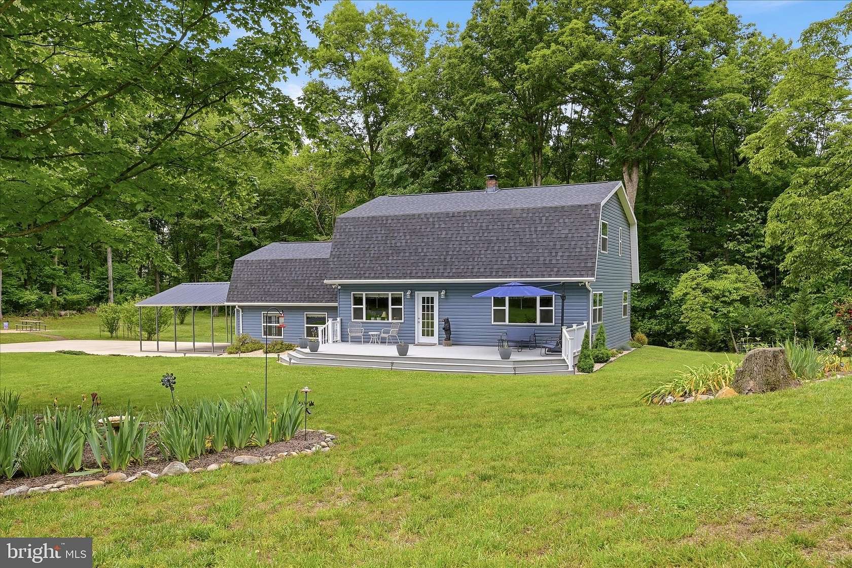 5 Acres of Land with Home for Sale in Hedgesville, West Virginia