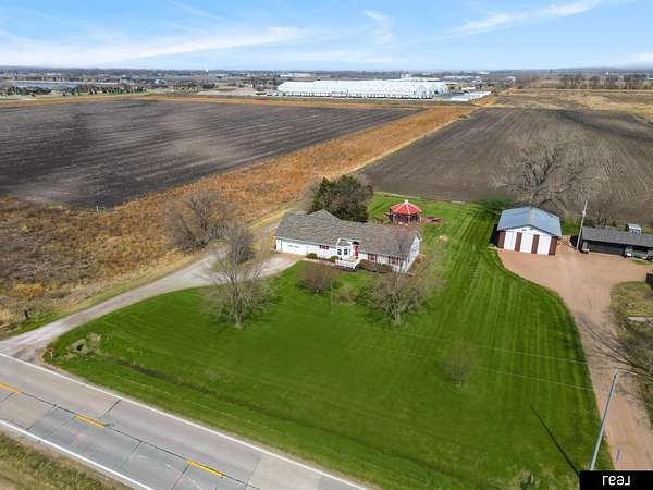 5 Acres of Land with Home for Sale in Waterloo, Nebraska
