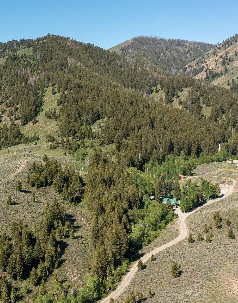 33.5 Acres of Recreational Land with Home for Sale in Ketchum, Idaho