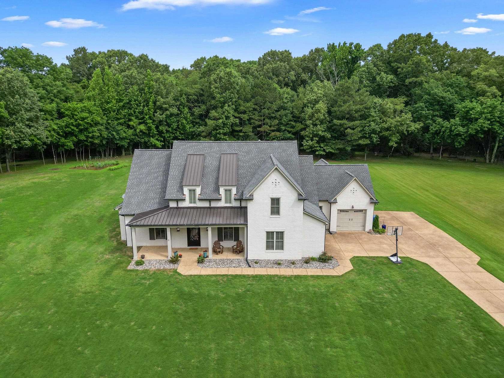 3.14 Acres of Land with Home for Sale in Arlington, Tennessee