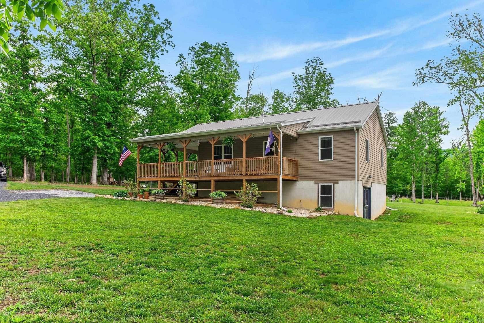 56.4 Acres of Land with Home for Sale in Craigsville, Virginia