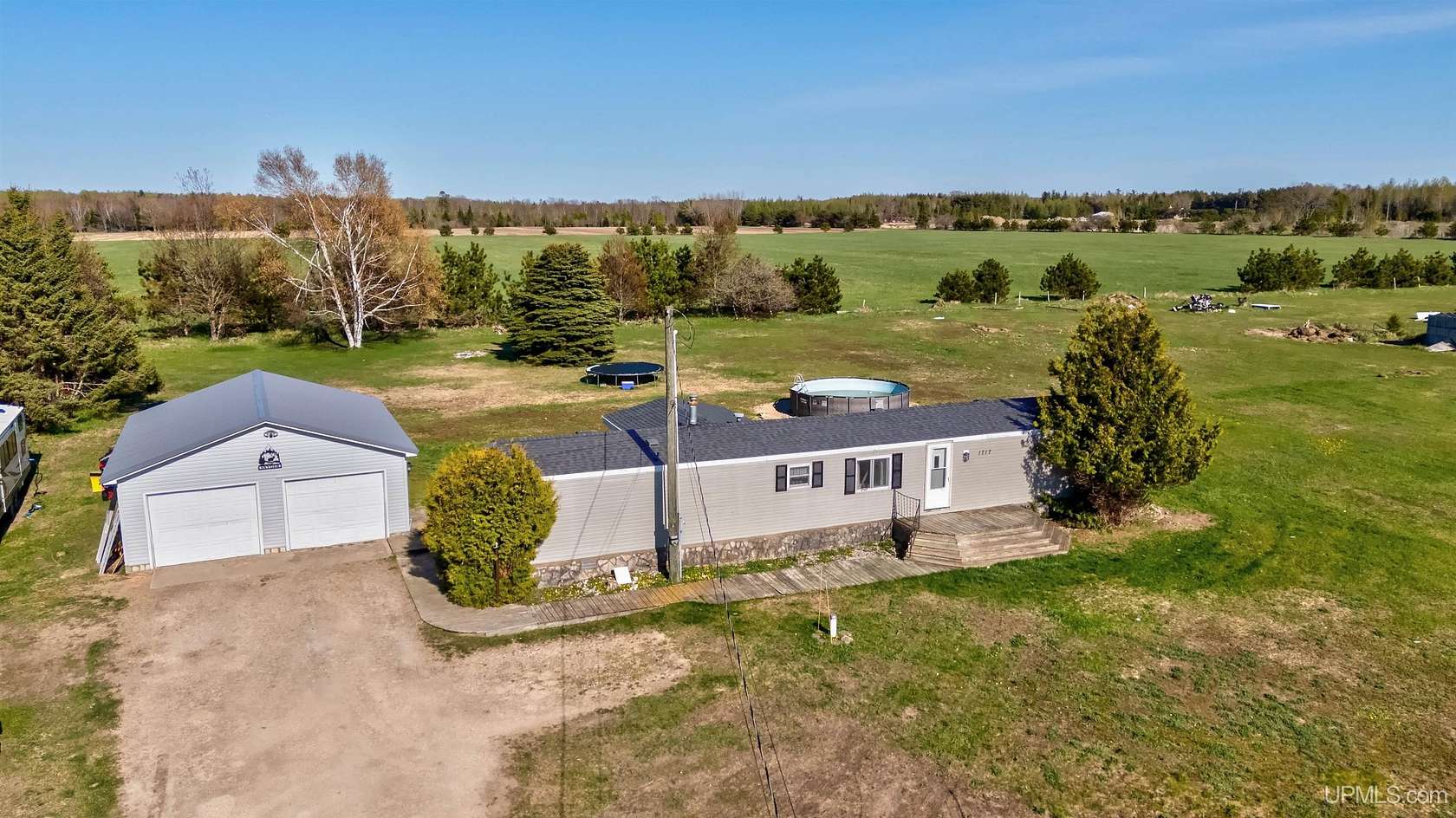 1.8 Acres of Land with Home for Sale in Manistique, Michigan