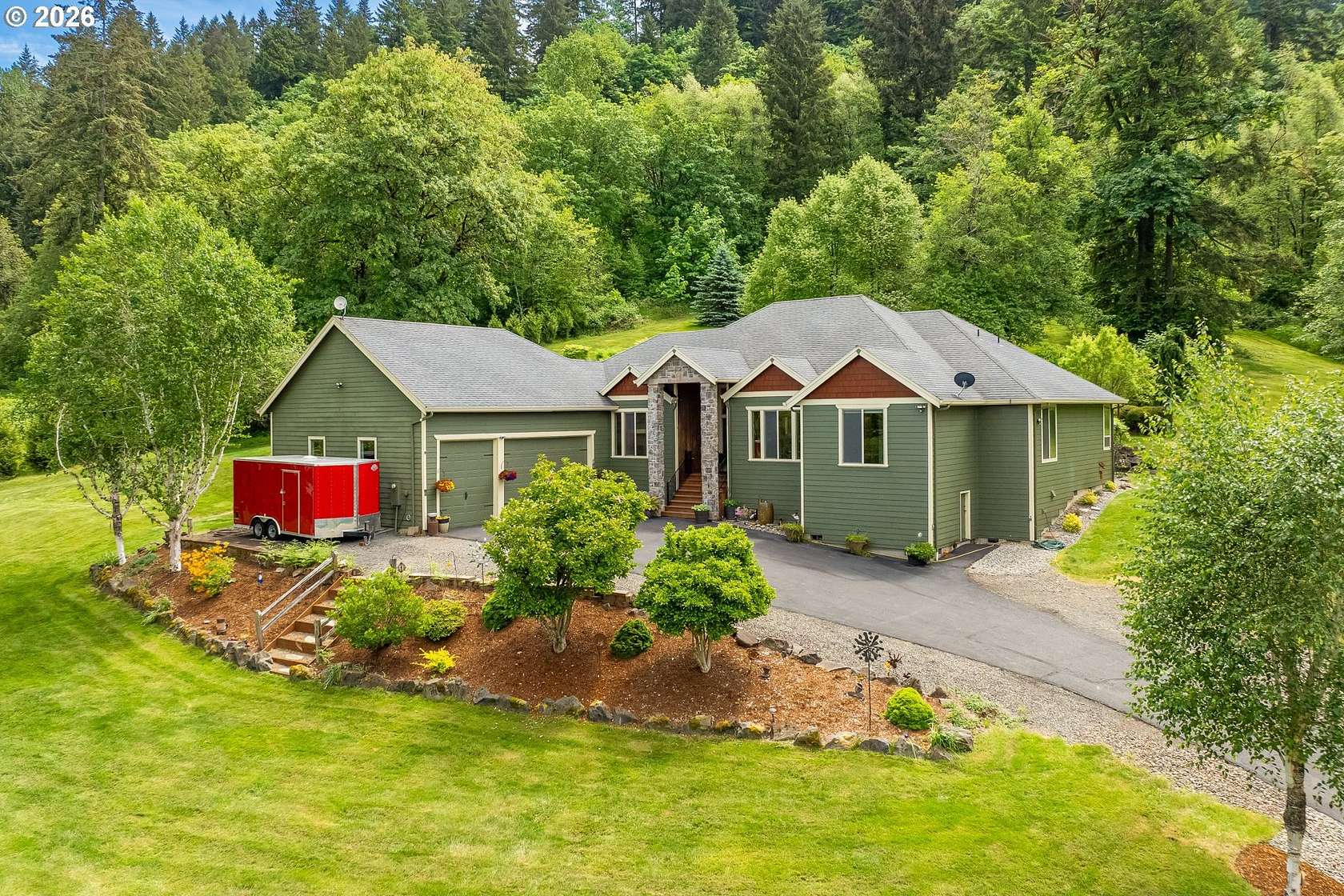5 Acres of Land with Home for Sale in Woodland, Washington