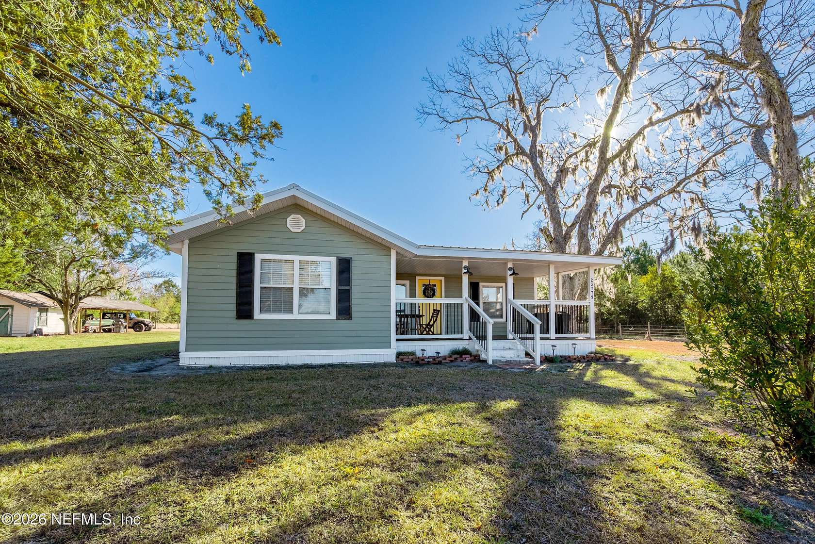 4.87 Acres of Land with Home for Sale in Lawtey, Florida