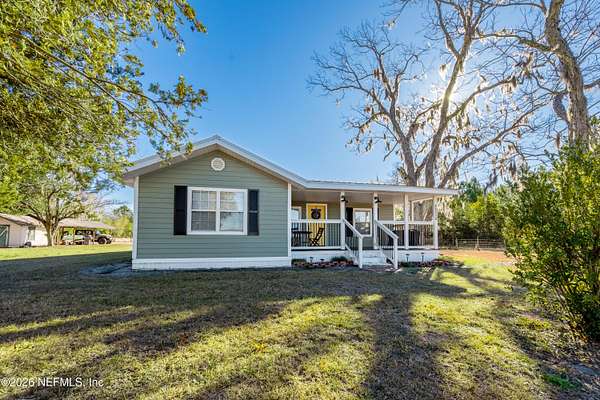 4.87 Acres of Land with Home for Sale in Lawtey, Florida