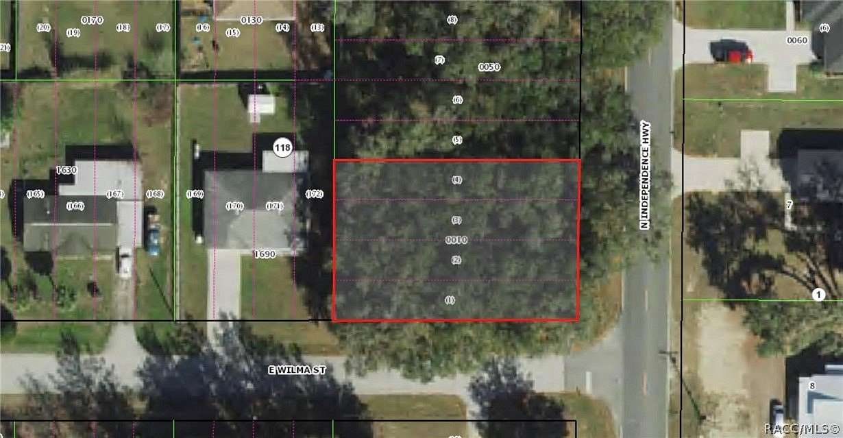 0.22 Acres of Residential Land for Sale in Inverness, Florida