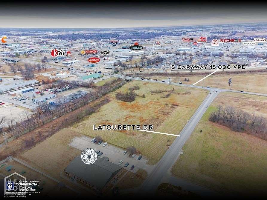 0.57 Acres of Commercial Land for Sale in Jonesboro, Arkansas