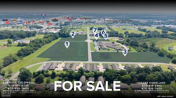 0.62 Acres of Commercial Land for Sale in Jonesboro, Arkansas
