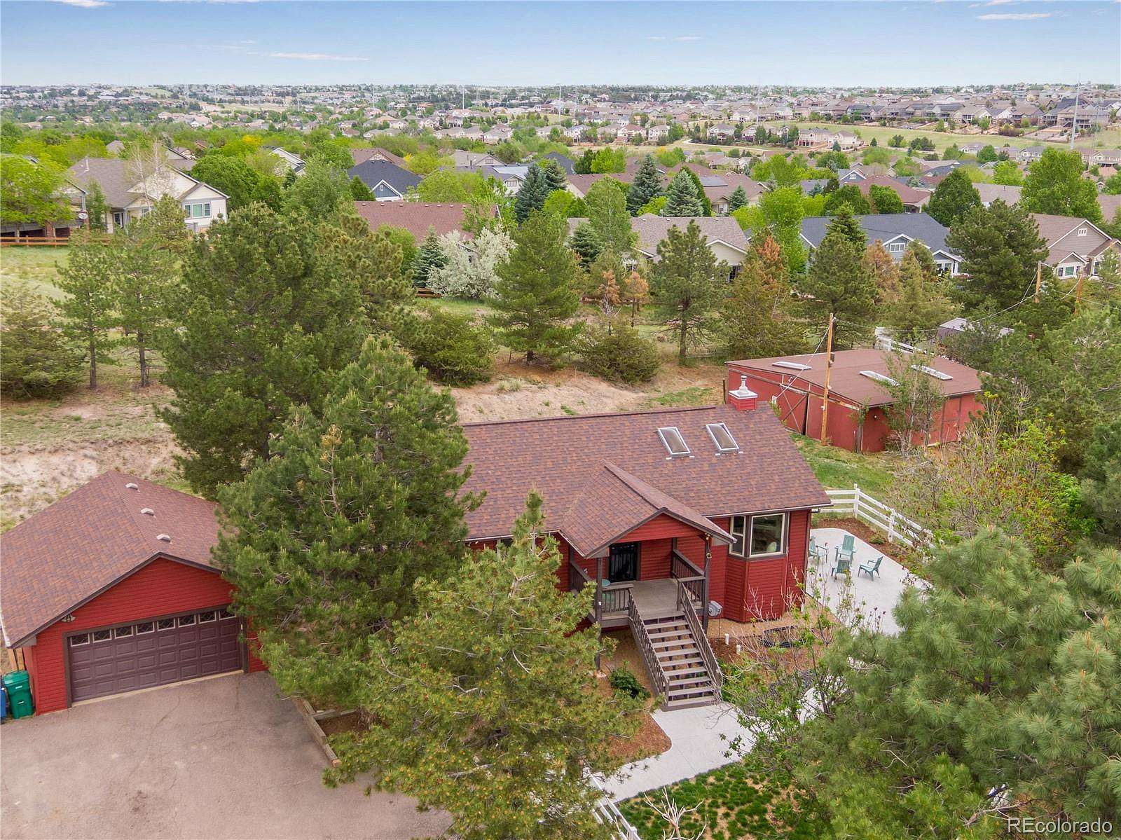 1.83 Acres of Land with Home for Sale in Parker, Colorado