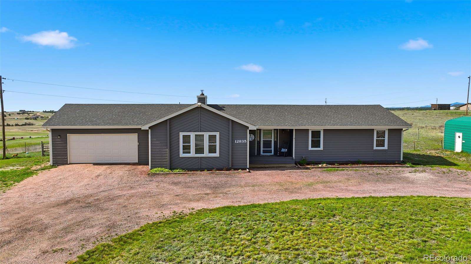 5 Acres of Land with Home for Sale in Elbert, Colorado