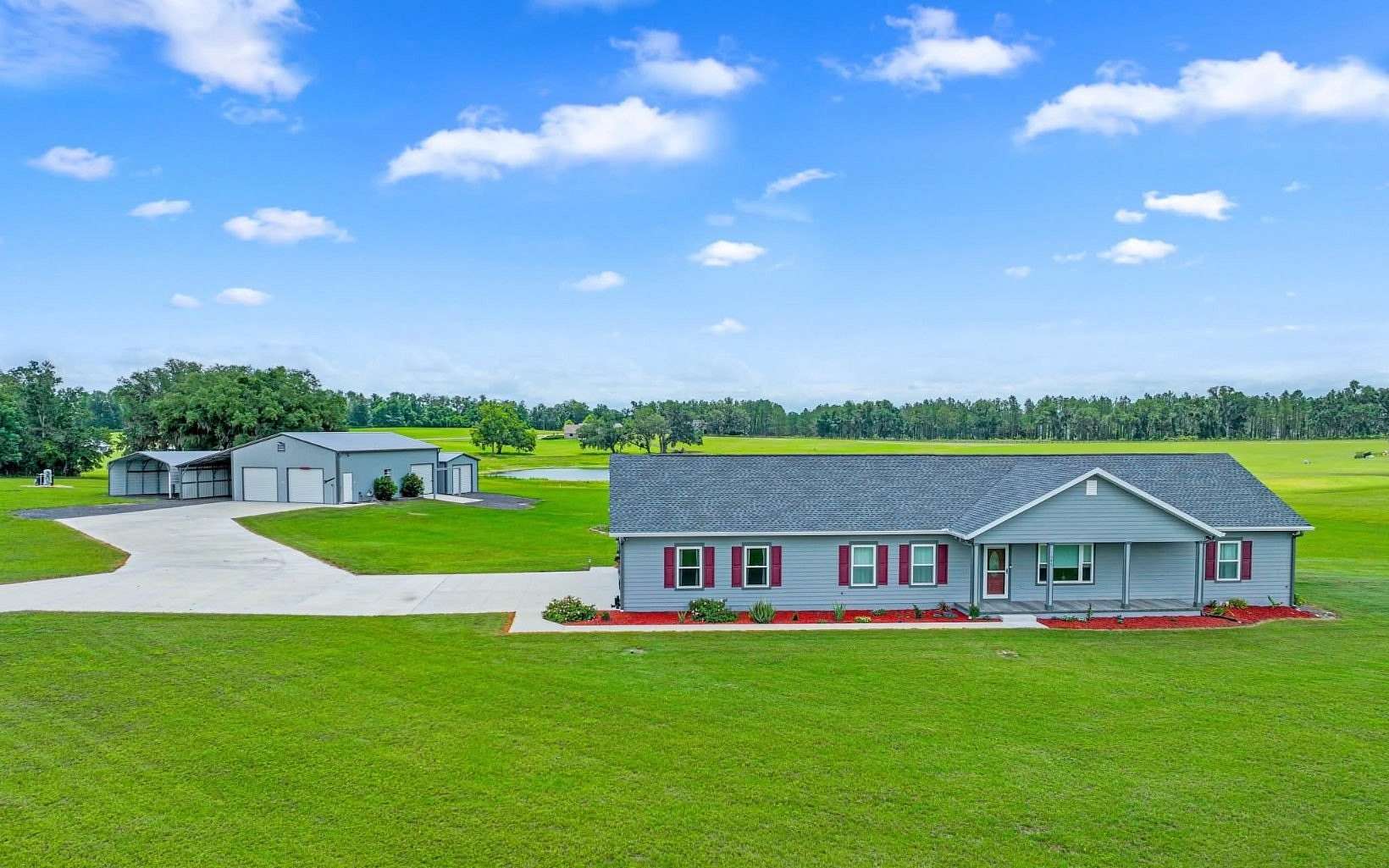5.12 Acres of Land with Home for Sale in Madison, Florida