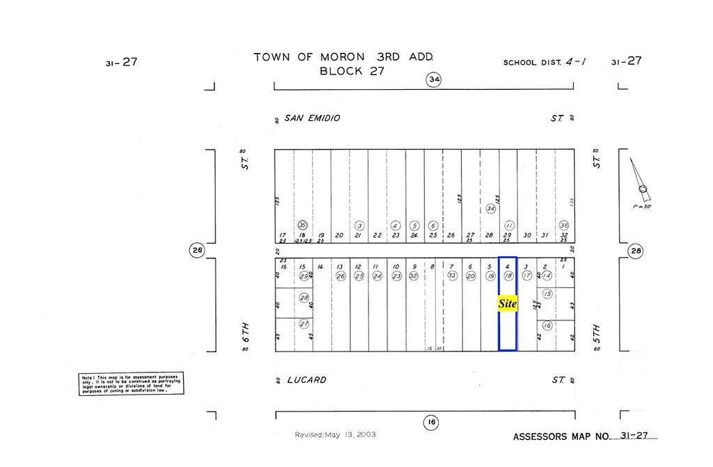 0.07 Acres of Residential Land for Sale in Taft, California