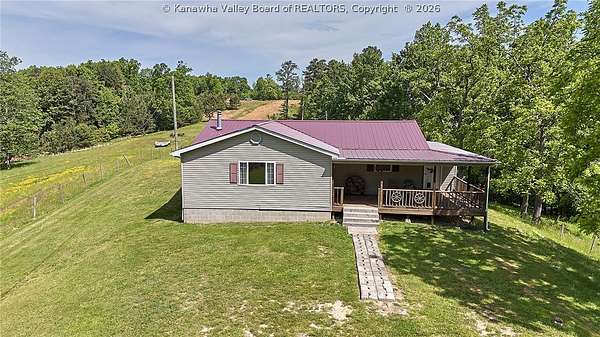 51.4 Acres of Land with Home for Sale in Clendenin, West Virginia