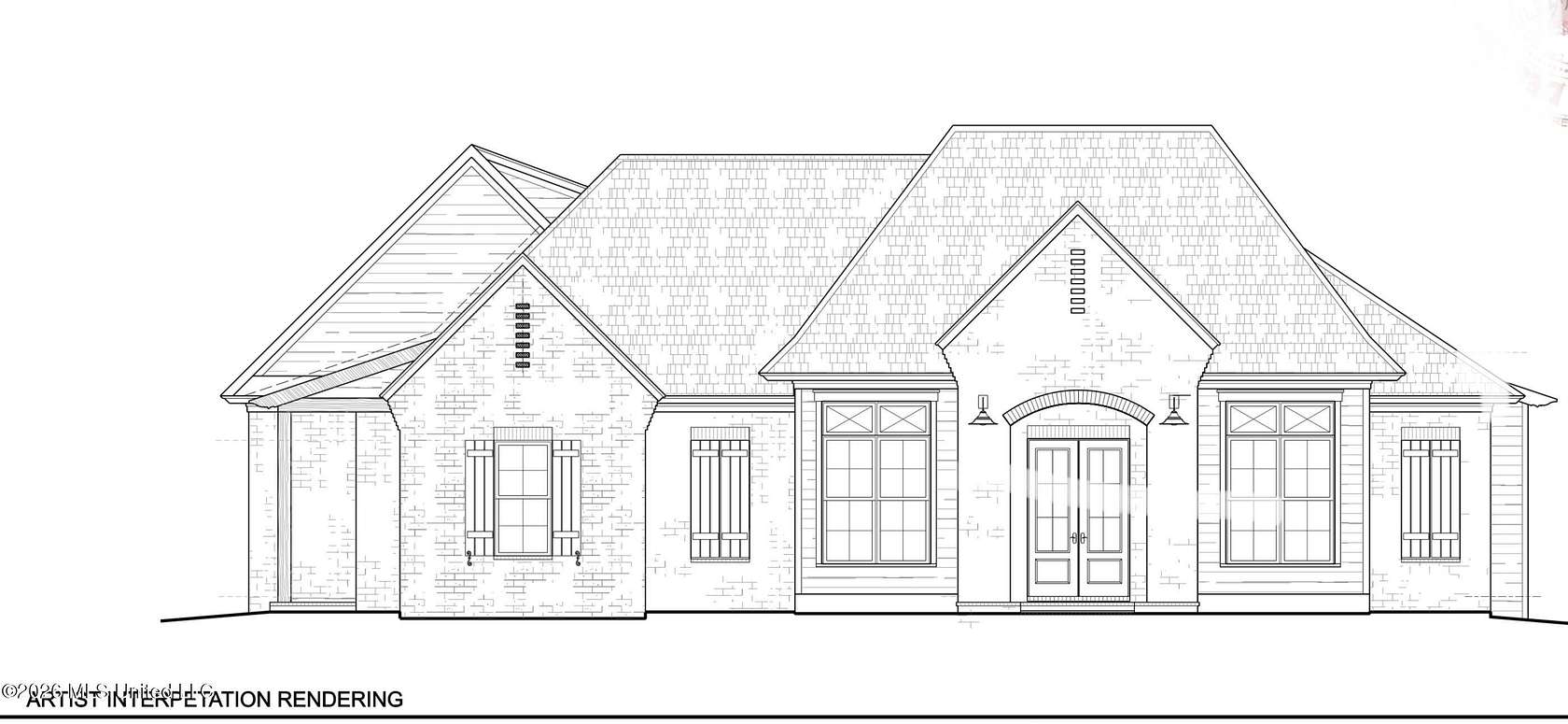 2.13 Acres of Land with Home for Sale in Brandon, Mississippi