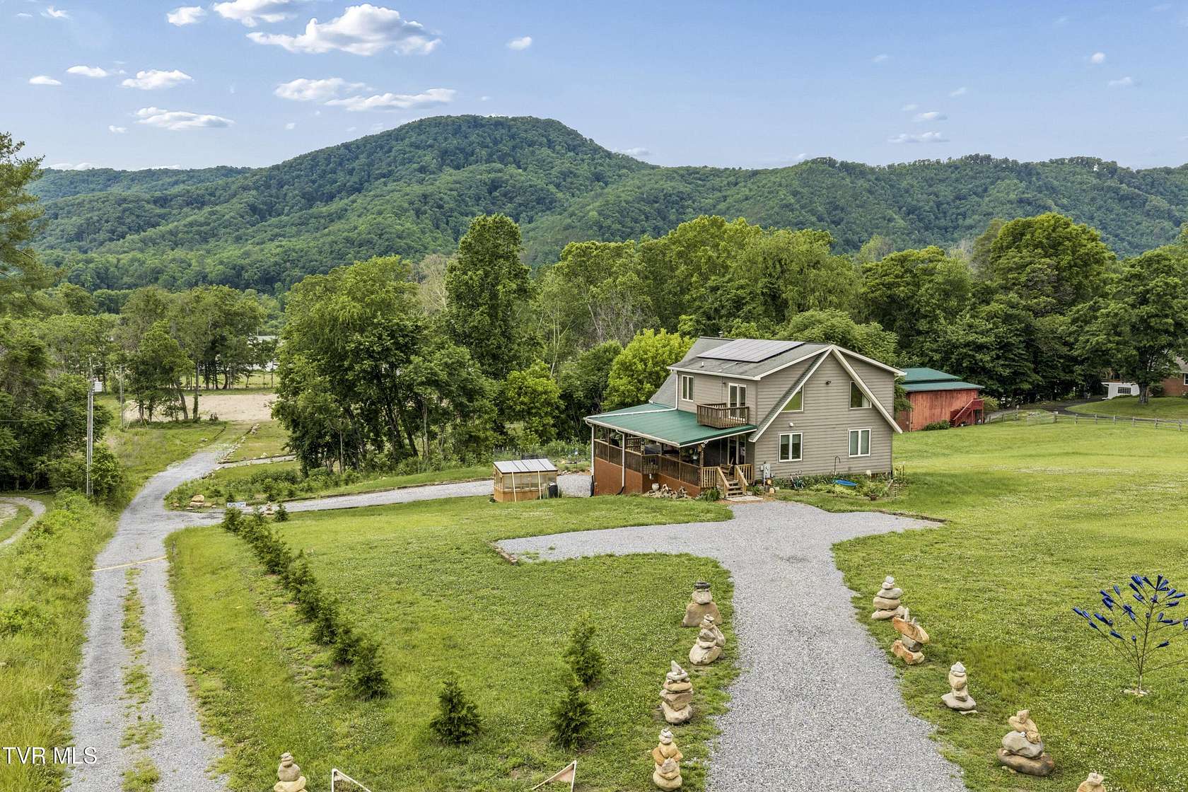 8.19 Acres of Land with Home for Sale in Erwin, Tennessee