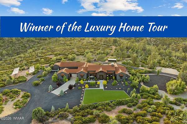 40 Acres of Recreational Land with Home for Sale in Show Low, Arizona