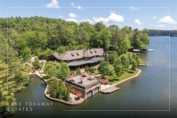 1.67 Acres of Land with Home for Sale in Lake Toxaway, North Carolina