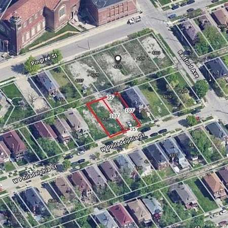 0.08 Acres of Residential Land for Sale in Detroit, Michigan