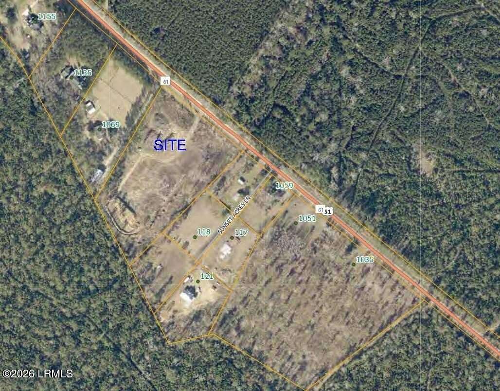 4.85 Acres of Residential Land for Sale in Ridgeville, South Carolina