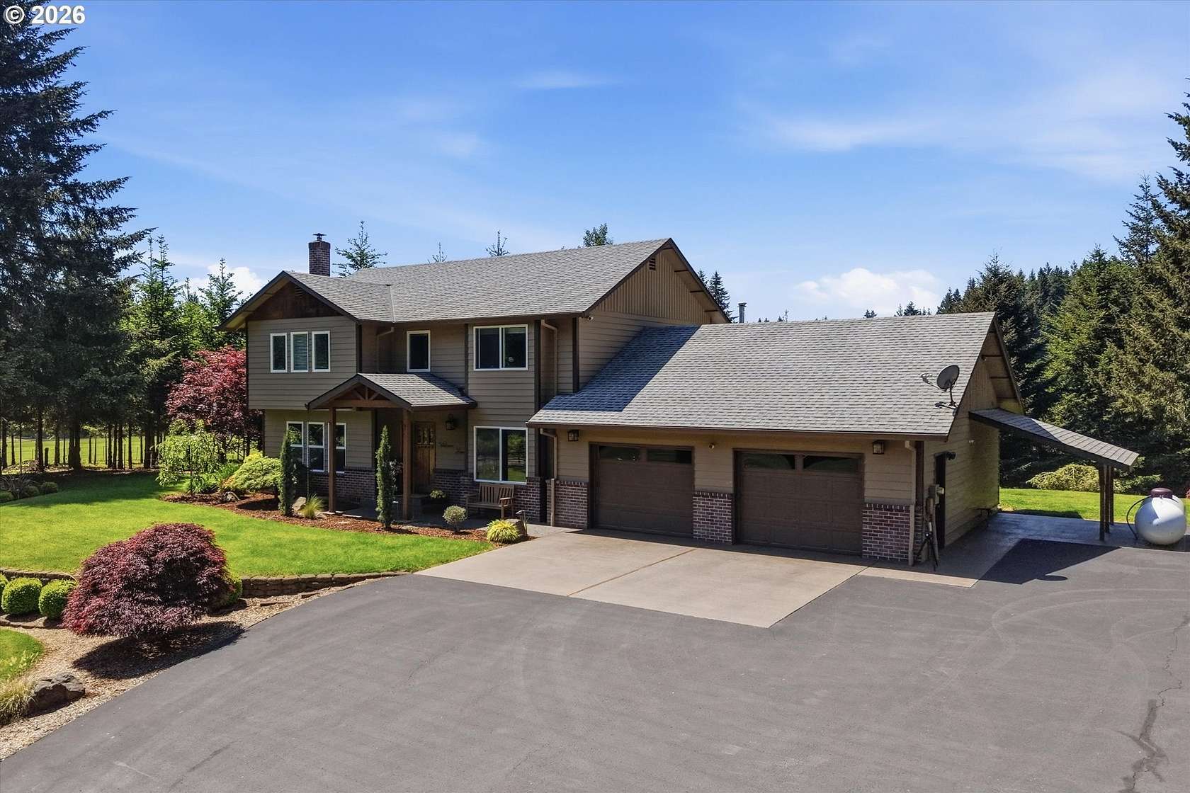 5.35 Acres of Land with Home for Sale in Estacada, Oregon