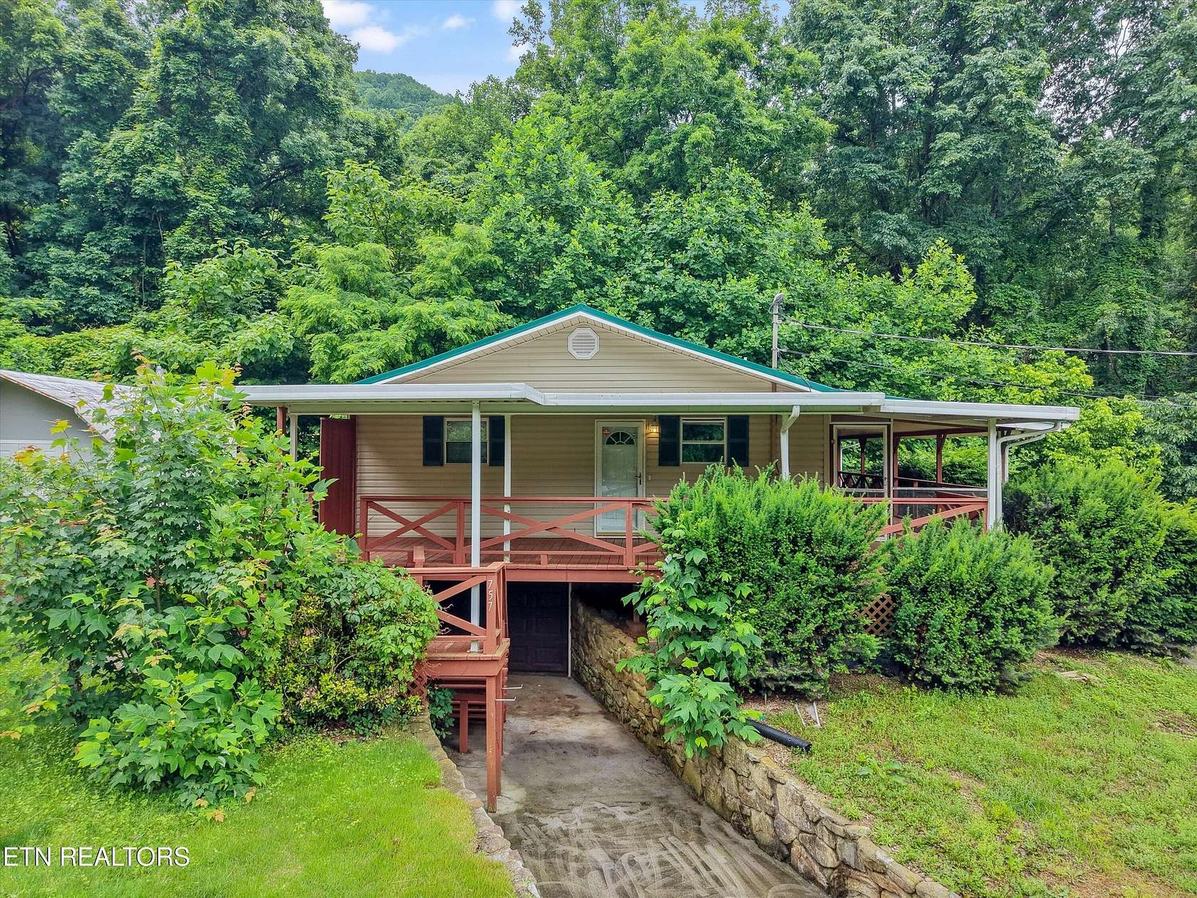 3.15 Acres of Land with Home for Sale in Sevierville, Tennessee