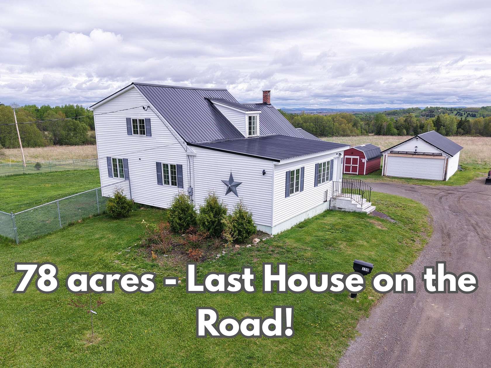 80 Acres of Land with Home for Sale in Wade Town, Maine