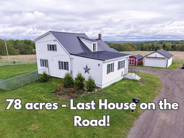 80 Acres of Land with Home for Sale in Wade Town, Maine