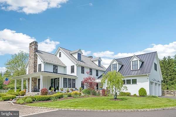 3 Acres of Land with Home for Sale in New Hope, Pennsylvania