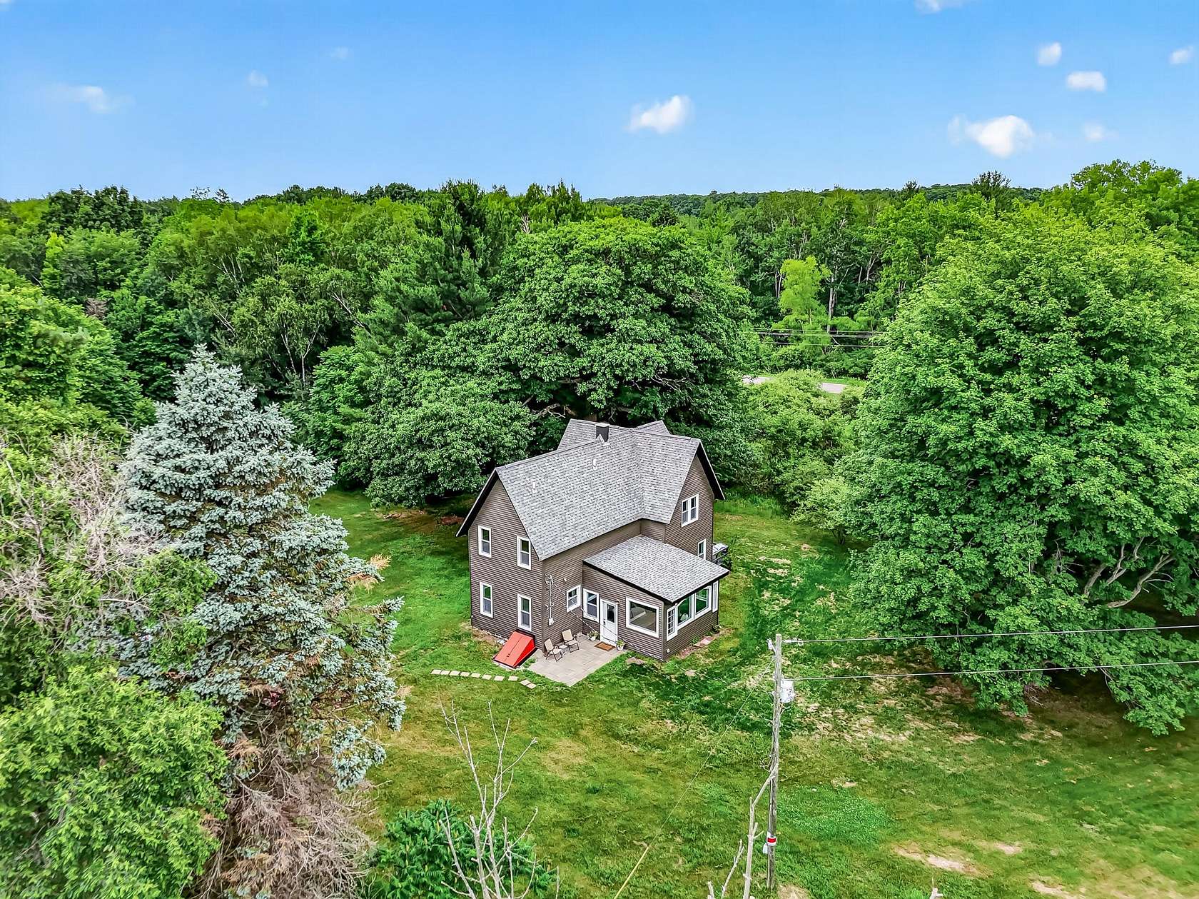 7.52 Acres of Land with Home for Sale in Montague, Michigan