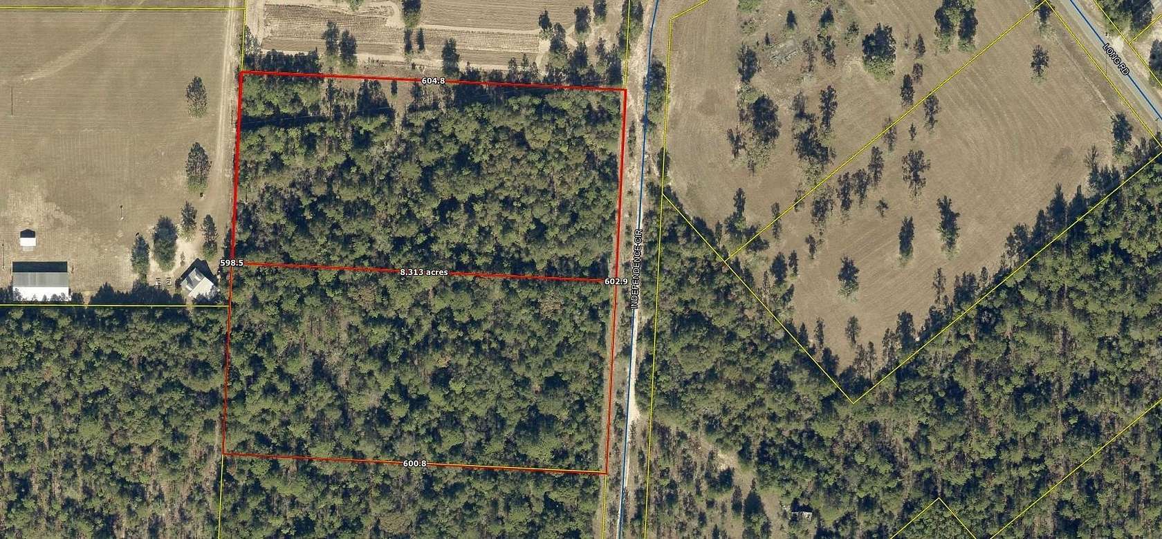 8.26 Acres of Residential Land for Sale in DeFuniak Springs, Florida