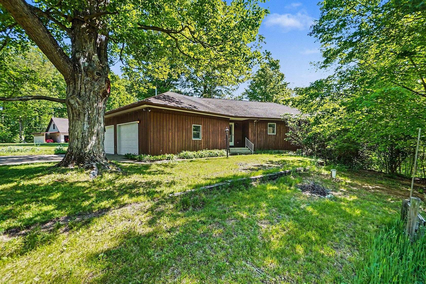 2.7 Acres of Land with Home for Sale in White Cloud, Michigan