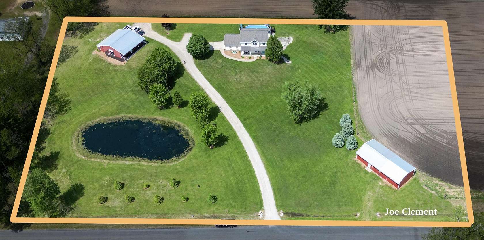 4 Acres of Land with Home for Sale in Grant, Michigan