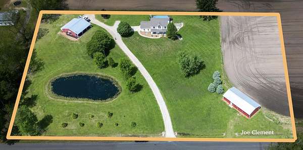 4 Acres of Land with Home for Sale in Grant, Michigan