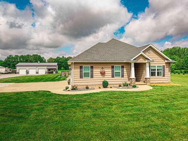 3.79 Acres of Land with Home for Sale in Boonville, Indiana