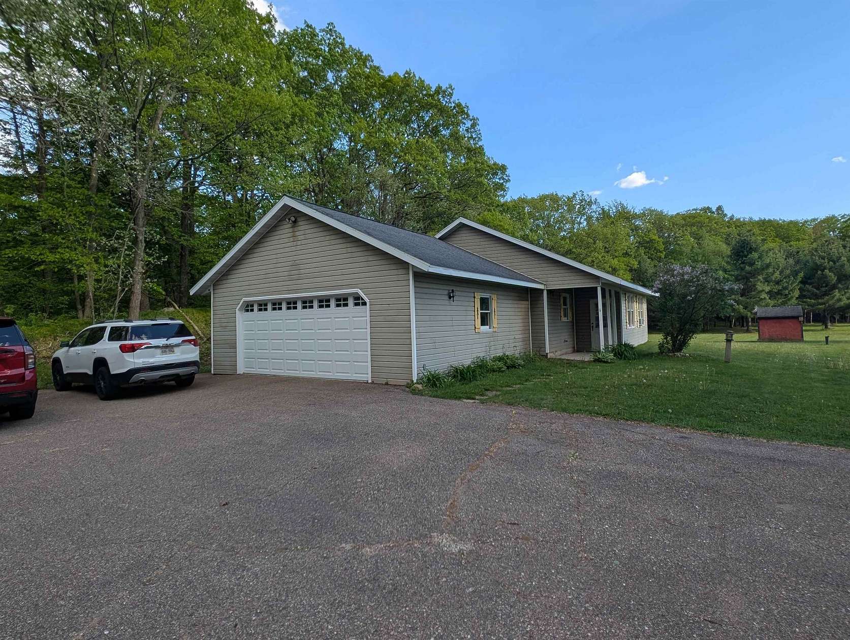 2.6 Acres of Land with Home for Sale in Hatley, Wisconsin