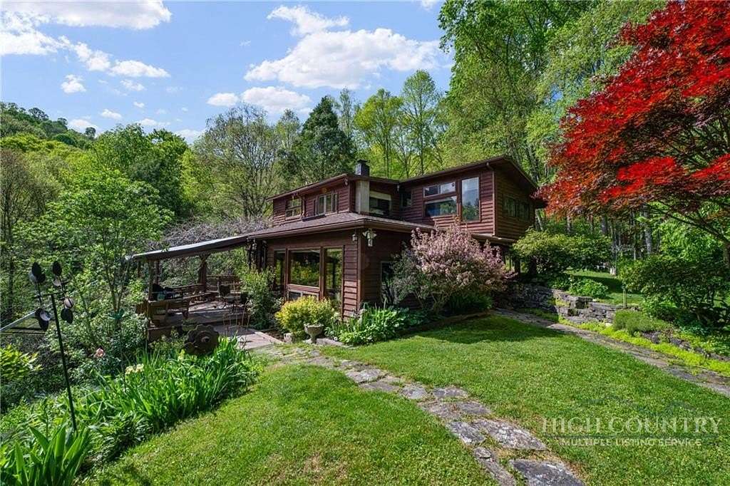 12 Acres of Land with Home for Sale in Sugar Grove, North Carolina