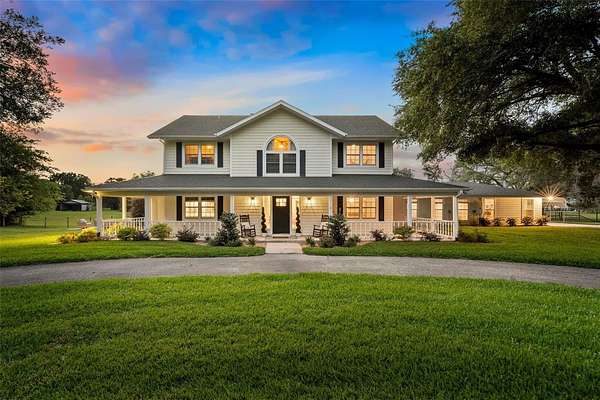 7.26 Acres of Land with Home for Sale in Alachua, Florida