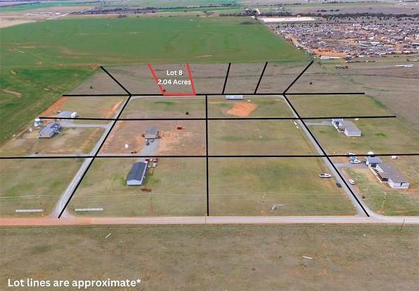 2 Acres of Residential Land for Sale in Hydro, Oklahoma