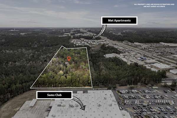 14.2 Acres of Improved Mixed-Use Land for Sale in Hattiesburg, Mississippi