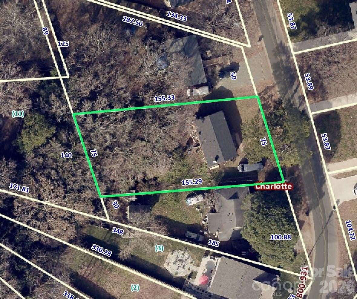 0.27 Acres of Residential Land for Sale in Charlotte, North Carolina