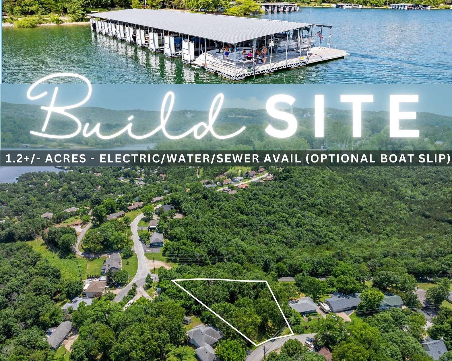 1.2 Acres of Land for Sale in Kimberling City, Missouri