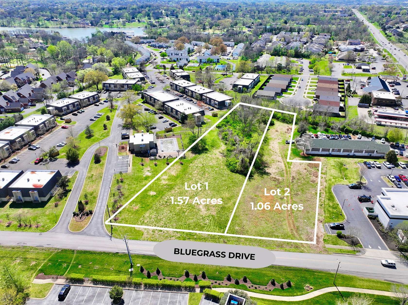2.63 Acres of Commercial Land for Sale in Hendersonville, Tennessee