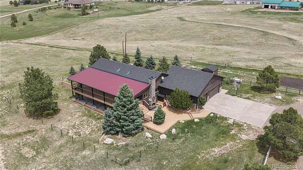 8 Acres of Land with Home for Sale in Elizabeth, Colorado